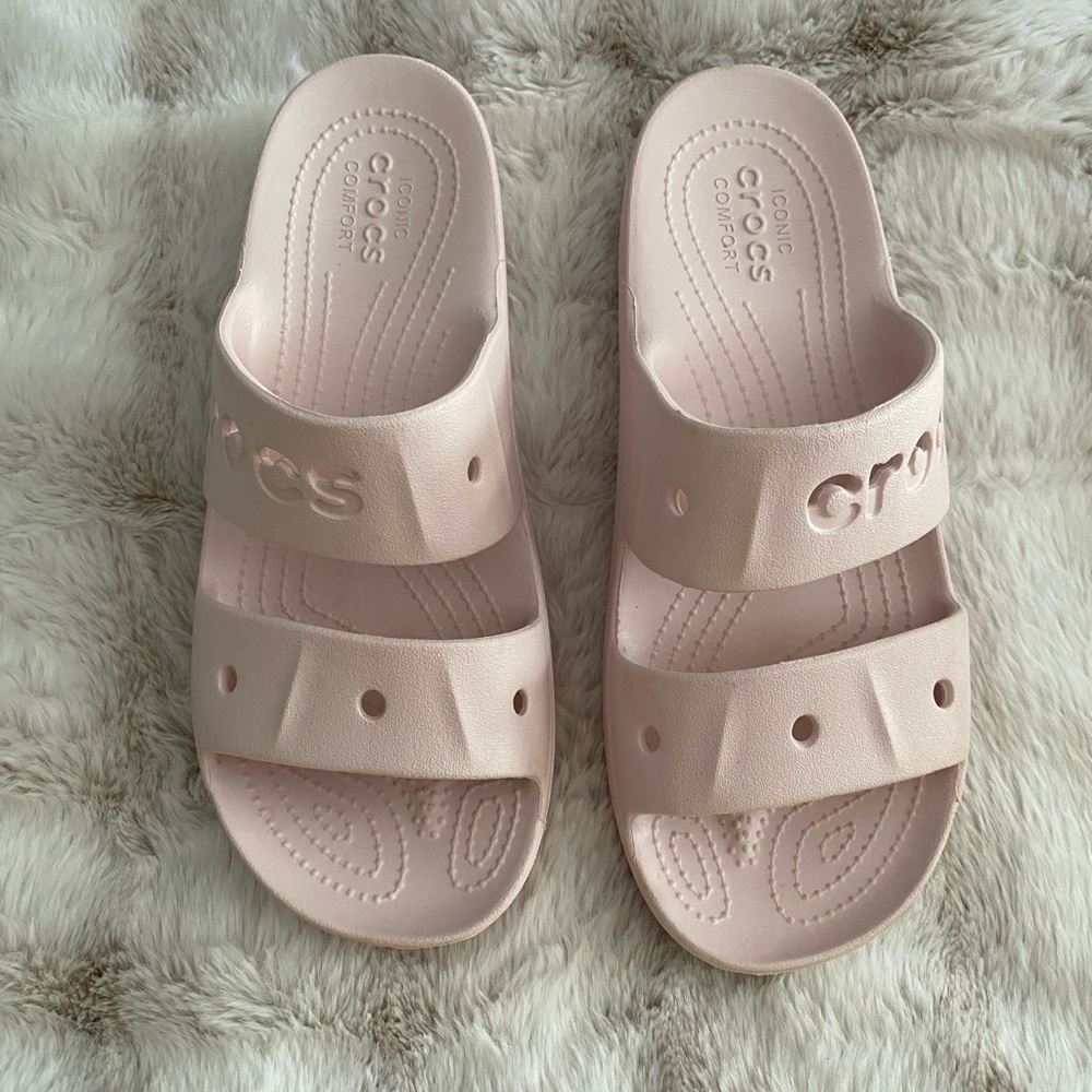 CROCS Women's Light Pink Sandals